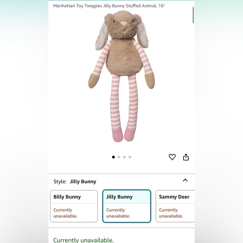 Manhattan Toy Company Luxe stuffed animals